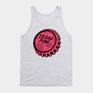 Vintage Texas Pink Soda Bottle Cap Tank Top